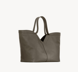 Y TOTE IN LEATHER