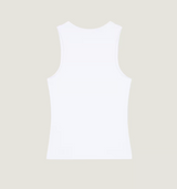 Slim fit tank top in cotton with Givenchy Paris print