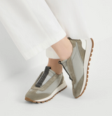 Techno fabric runners with precious detail