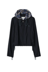 Cropped Newcott Hooded Jacket