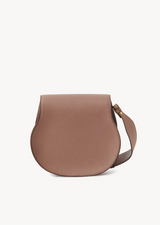 MARCIE SADDLE BAG IN GRAINED LEATHER