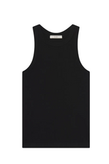 Fitted Tank in Cotton Jersey