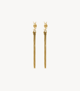 CASSANDRE TASSEL EARRINGS IN METAL