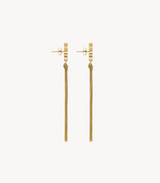 CASSANDRE TASSEL EARRINGS IN METAL