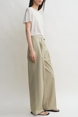 Relaxed chino trousers desert