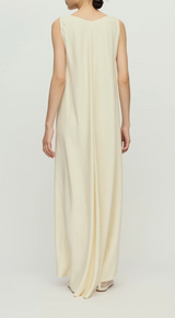 LIME STONE AUMA DRESS