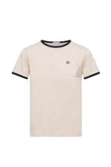 Embroidered Logo Cotton T-Shirt