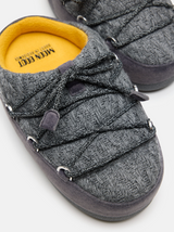 MOON BOOT X GUEST IN RESIDENCE EVX GREY KNIT MULES
