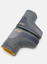 MOON BOOT X GUEST IN RESIDENCE ICON LOW NO LACE GREY KNIT BOOTS