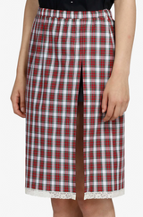 PENCIL SKIRT WITH SLIT