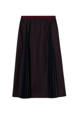 A LINE MIDI SKIRT