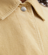 Cord Overshirt Jacket Beige