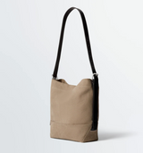 SMALL BELTED TOTE BAG IN COTTON CANVAS