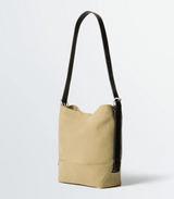 SMALL BELTED TOTE BAG IN COTTON CANVAS