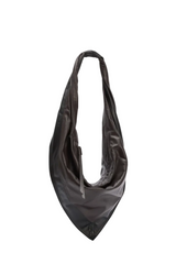SMALL SCARF EXTENDED HANDLE BAG IN LEATHER