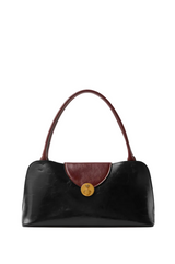 Vivian Leather East/West Shoulder Bag