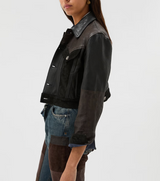 Leather Slim Blouson