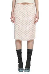 POLKA DOT PENCIL SKIRT