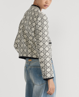 Macrocannage Cropped Jacket
