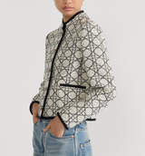 Macrocannage Cropped Jacket