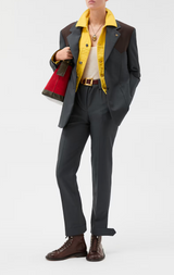 Wool-Mohair Formal Pants