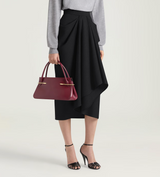 Medium Pinch bag in leather