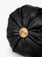 CHLOÉ PLISSÉ SHOULDER BAG WITH CHAIN IN PLEATED LEATHER