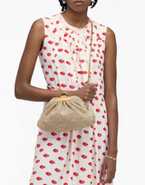THE SUMMER WOVEN GLAM SMALL CLUTCH
