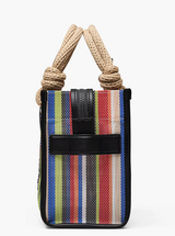 THE STRIPE MESH SMALL TOTE BAG