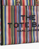 THE STRIPE MESH LARGE TOTE BAG
