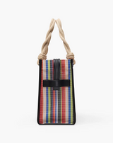 THE STRIPE MESH LARGE TOTE BAG