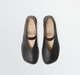 GLOVE BALLERINA IN LEATHER