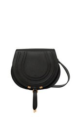 MARCIE SADDLE BAG IN GRAINED LEATHER