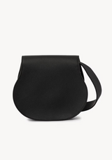 MARCIE SADDLE BAG IN GRAINED LEATHER