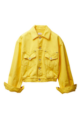 Oversized Denim Blouson