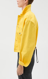 Oversized Denim Blouson