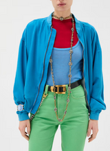 Embroidered Ribbed Wool Tank Top
