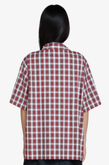 CHECKED SHORT-SLEEVED SHIRT