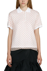 POLKA DOT POLO SHIRT