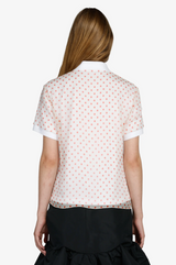 POLKA DOT POLO SHIRT