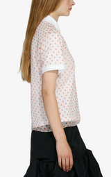 POLKA DOT POLO SHIRT