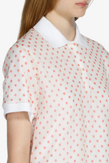 POLKA DOT POLO SHIRT