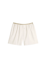 BOXER SHORTS IN WASHED COTTON SILK