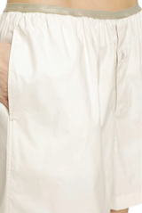 BOXER SHORTS IN WASHED COTTON SILK