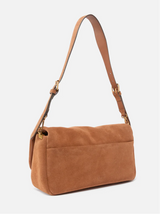 Love Bag Click Soft Horizontal Handle medium crossbody bag in suede
