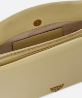 Mini One, Two, Three Bag in leather with shoulder strap