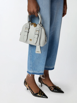 Leather Mini Escape Bag bowling bag