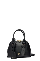 Leather Mini Escape bowling bag