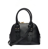 Leather Mini Escape bowling bag
