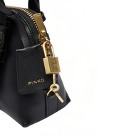 Leather Mini Escape bowling bag